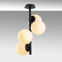 Opviq Lámpara de araña industrial Faze-NT-139 en Negro